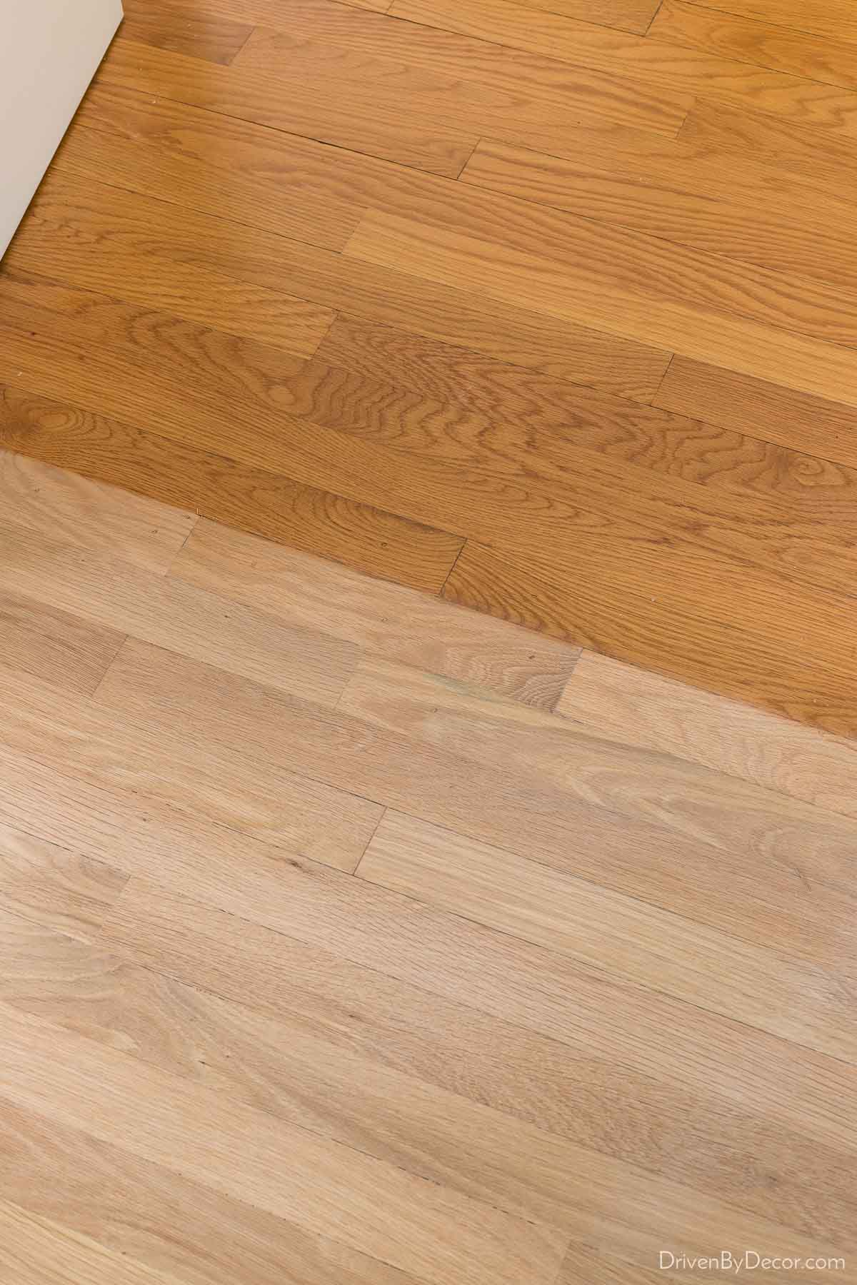 can I refinish my hardwood?
